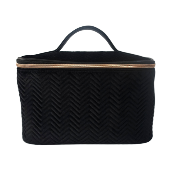 Damen-Wildleder-Samt-Quilting-Train-Case-Makeup-Bag_1
